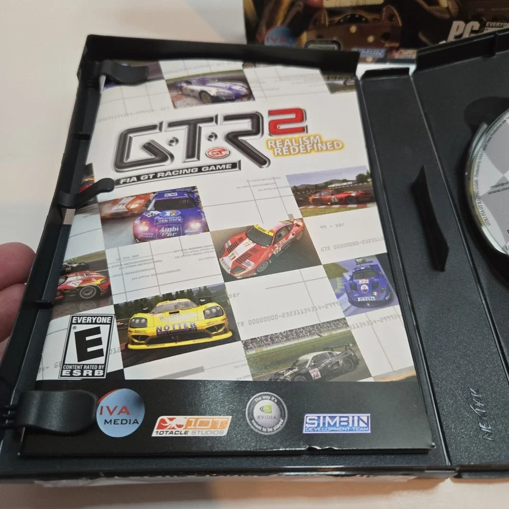 GTR 2 FIA GT Racing‎ Game & GT Legends  US Retail Store Edition  2005/2006 NICE
